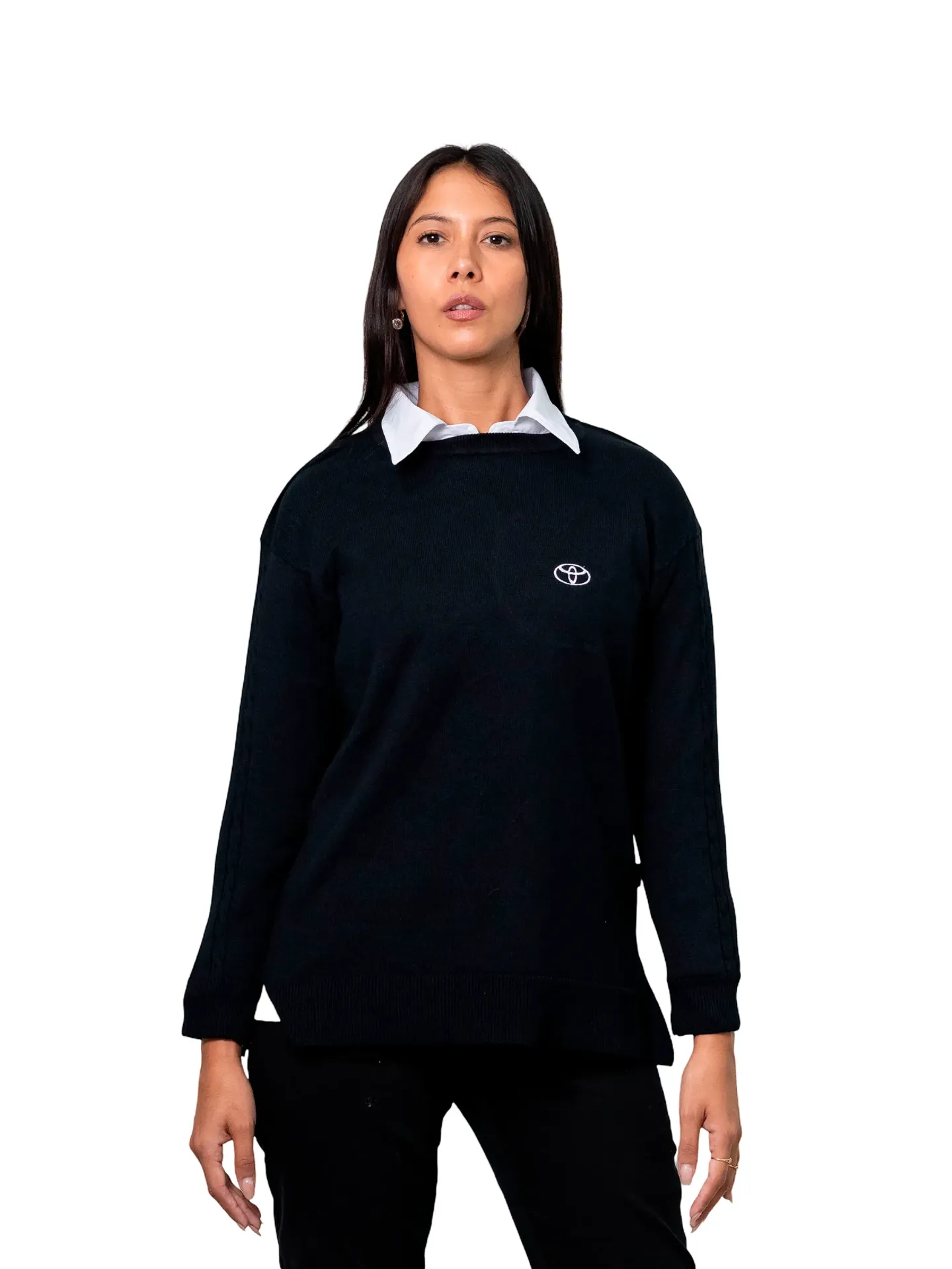 SWEATERS MUJER ESCOTE REDONDO