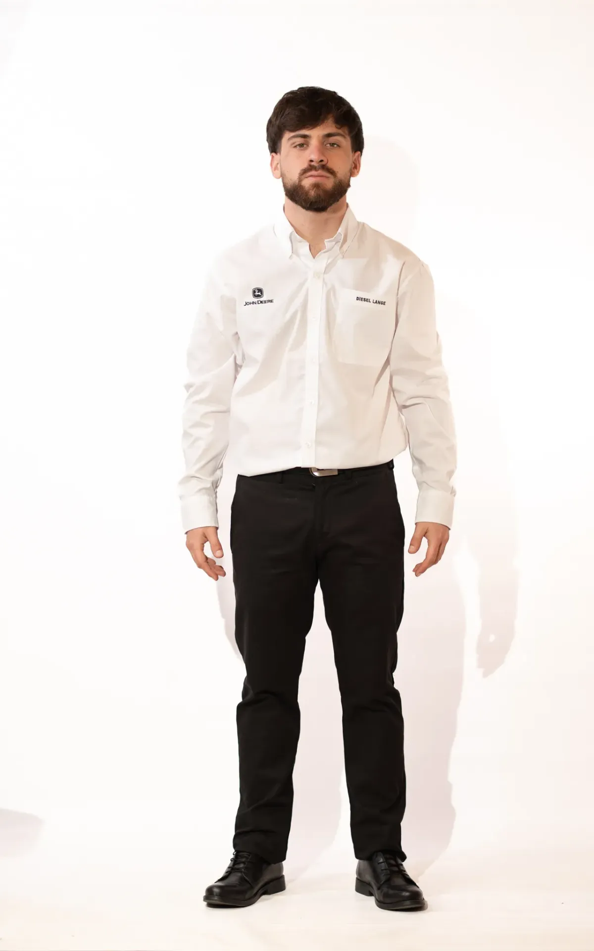 CAMISA HOMBRE CORTE CLASICO DE BATISTA LISA MANGAS LARGAS