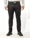 PANTALON CORTE CHINO DE GABARDINA MICROESMERILADA