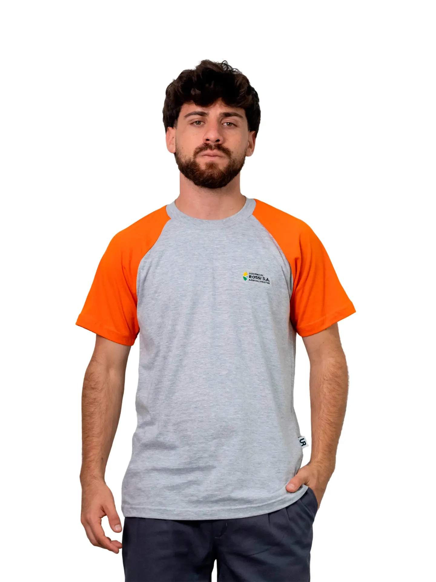 [R4.1] REMERA ALGODÓN MANGAS CORTAS RANGLA (Negro)