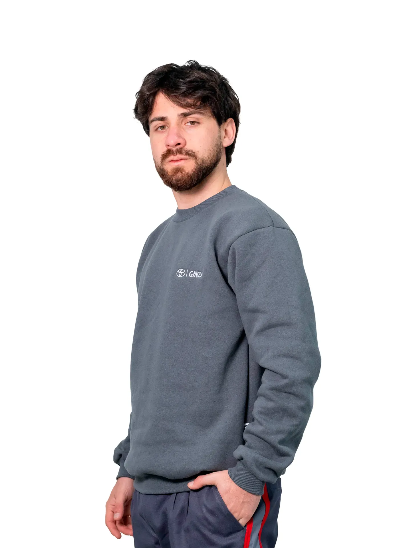 [B2.12] BUZO DE FRIZZA ALGODÓN - Cuello a la base - liso