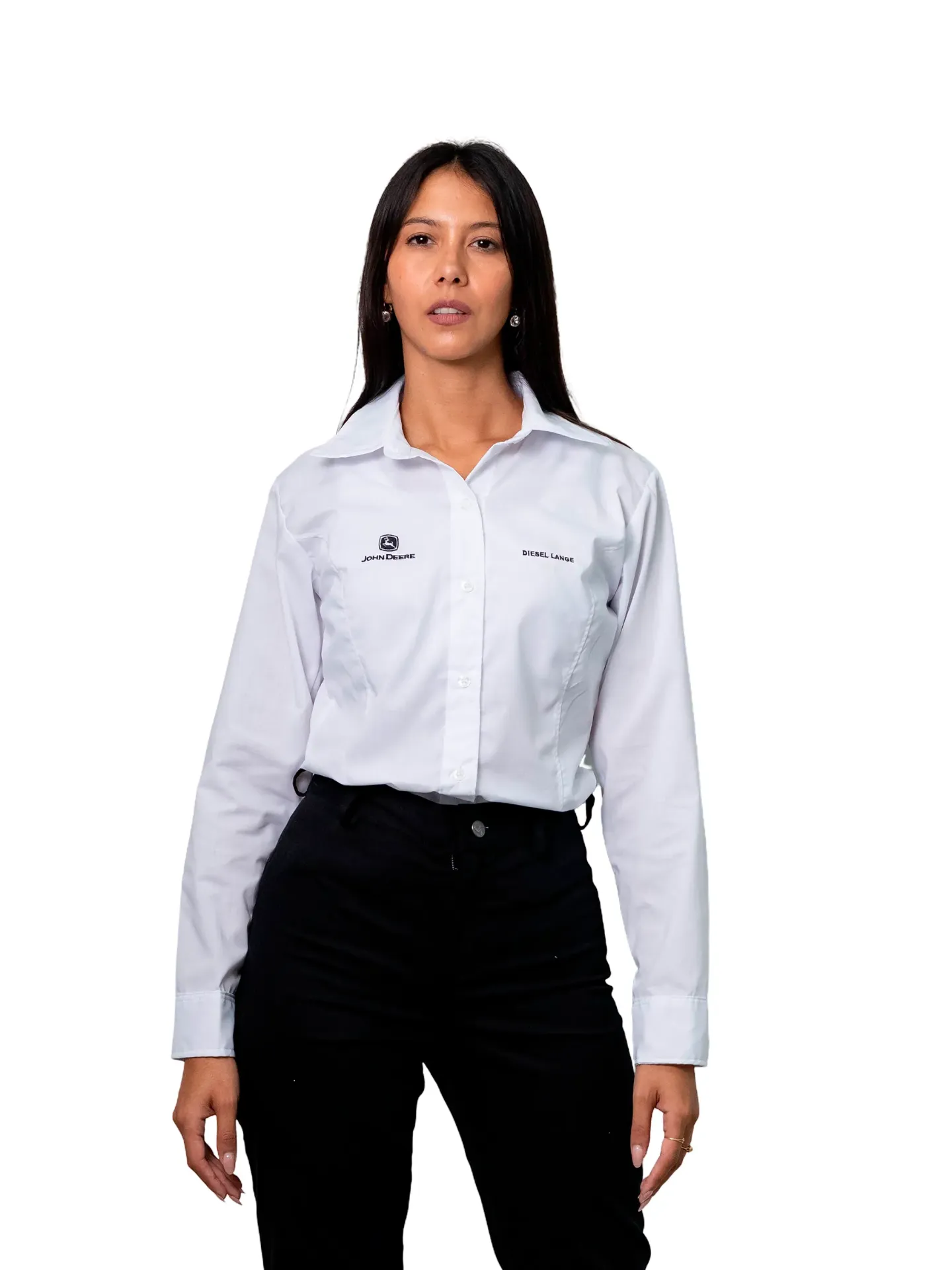 CAMISA MUJER OXFORD MANGAS LARGAS